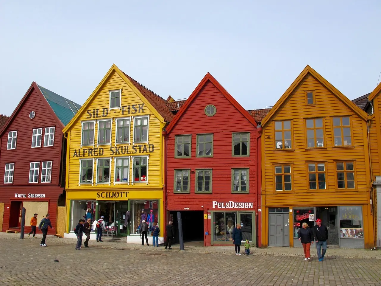 Hvordan er vejret i Bergen i juli?
