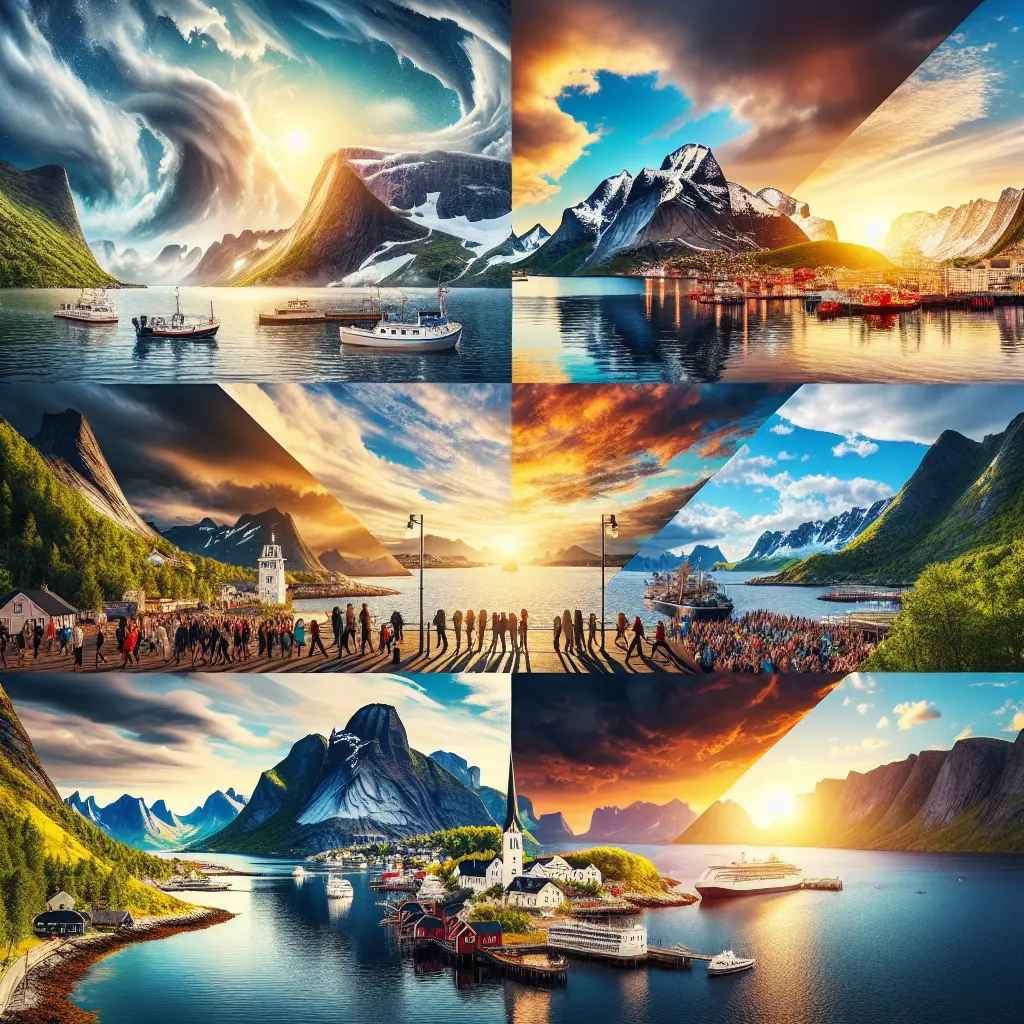 Hvordan er vejret i Norge i august måned?